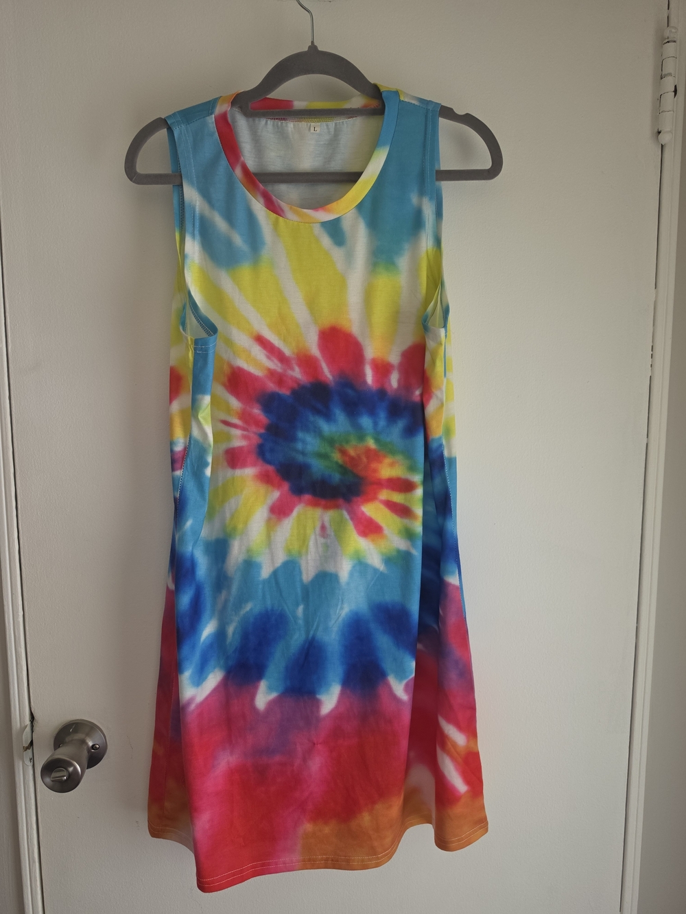SHEIN Tie-Dye Dress Size Large